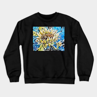 Wild Sunflower Crewneck Sweatshirt